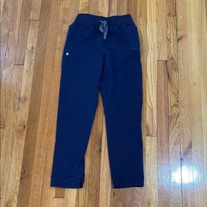 Navy Blue Figs Scrub Bottoms